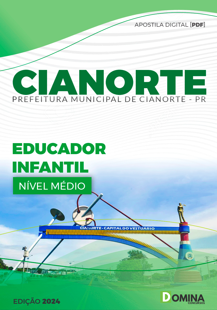 Apostila Pref Cianorte PR 2024 Educador Infantil
