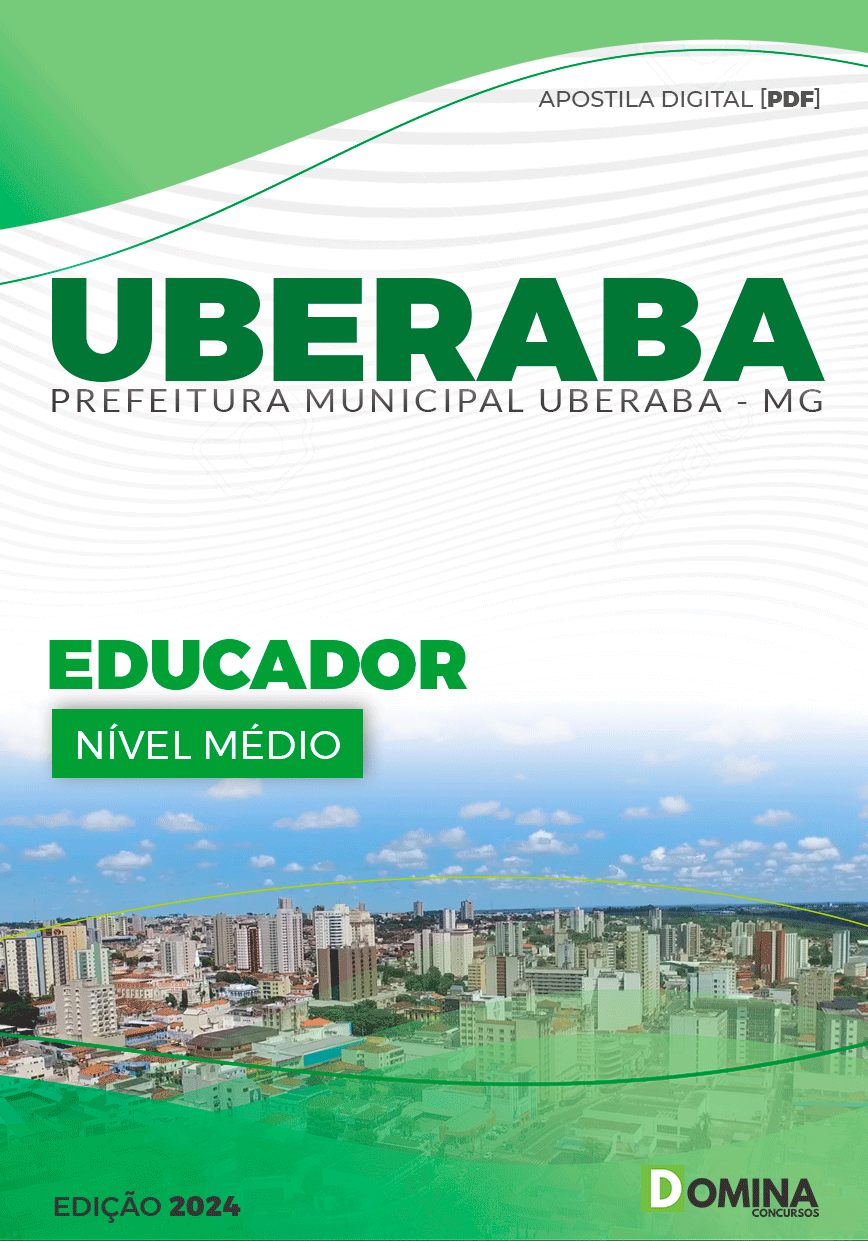 Apostila Pref Uberaba MG 2024 Educador