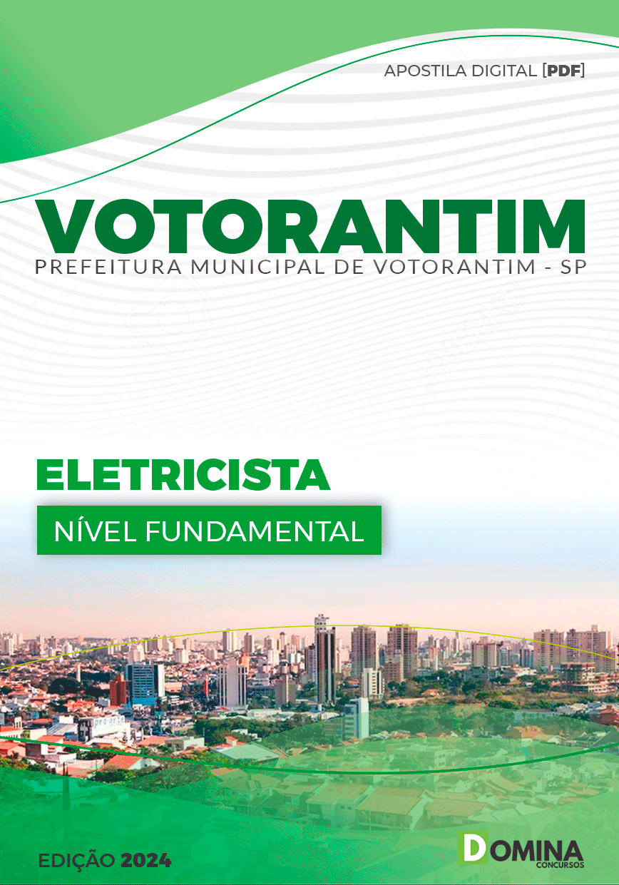 Apostila Pref Votorantim SP 2024 Eletricista