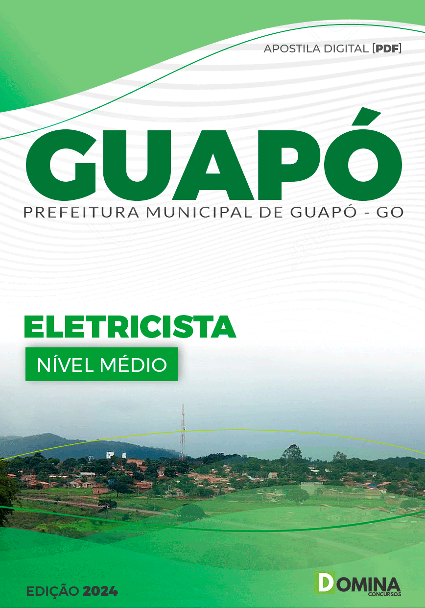 Apostila Pref Guapó GO 2024 Eletricista