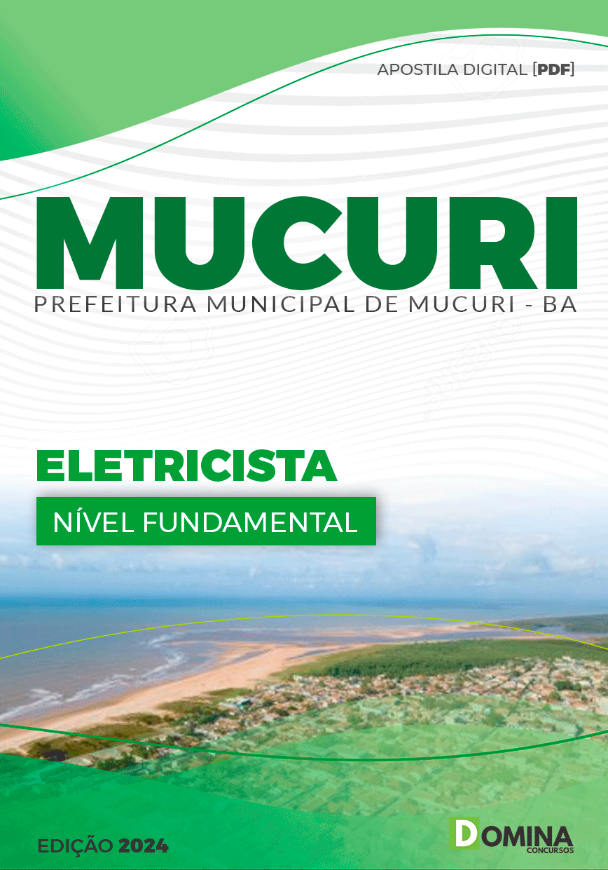 Apostila Seletivo Pref Mucuri BA 2024 Eletricista