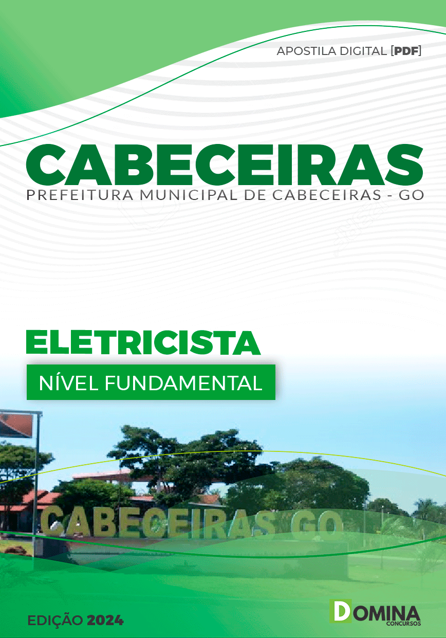 Apostila Pref Cabeceiras GO 2024 Eletricista