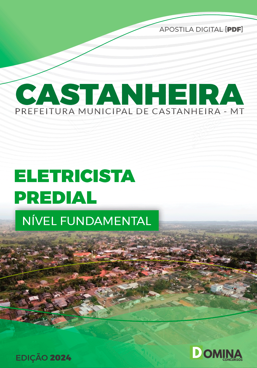 Apostila Pref Castanheira MT 2024 Eletricista Predial