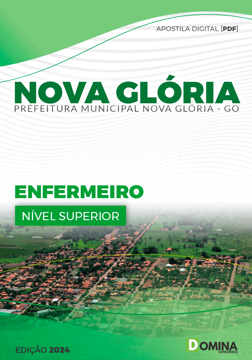 Apostila Pref Nova Glória GO 2024 Enfermeiro