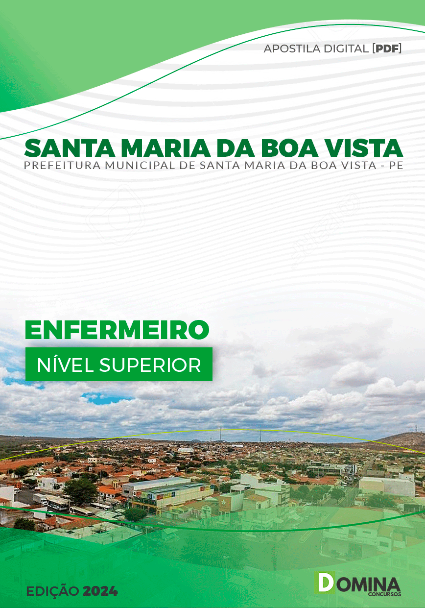 Pref Santa Maria Boa Vista PE 2024 Enfermeiro