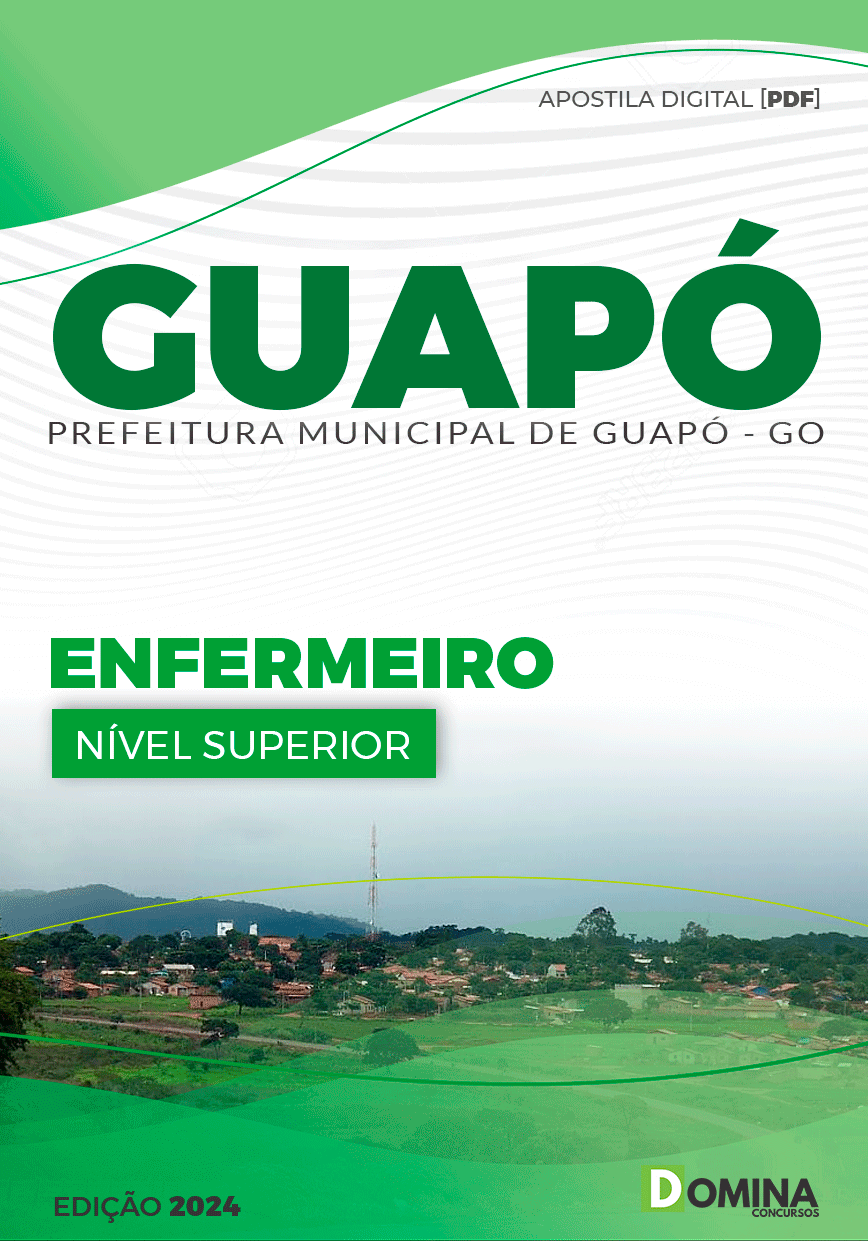 Apostila Concurso Pref Guapó GO 2024 Enfermeiro