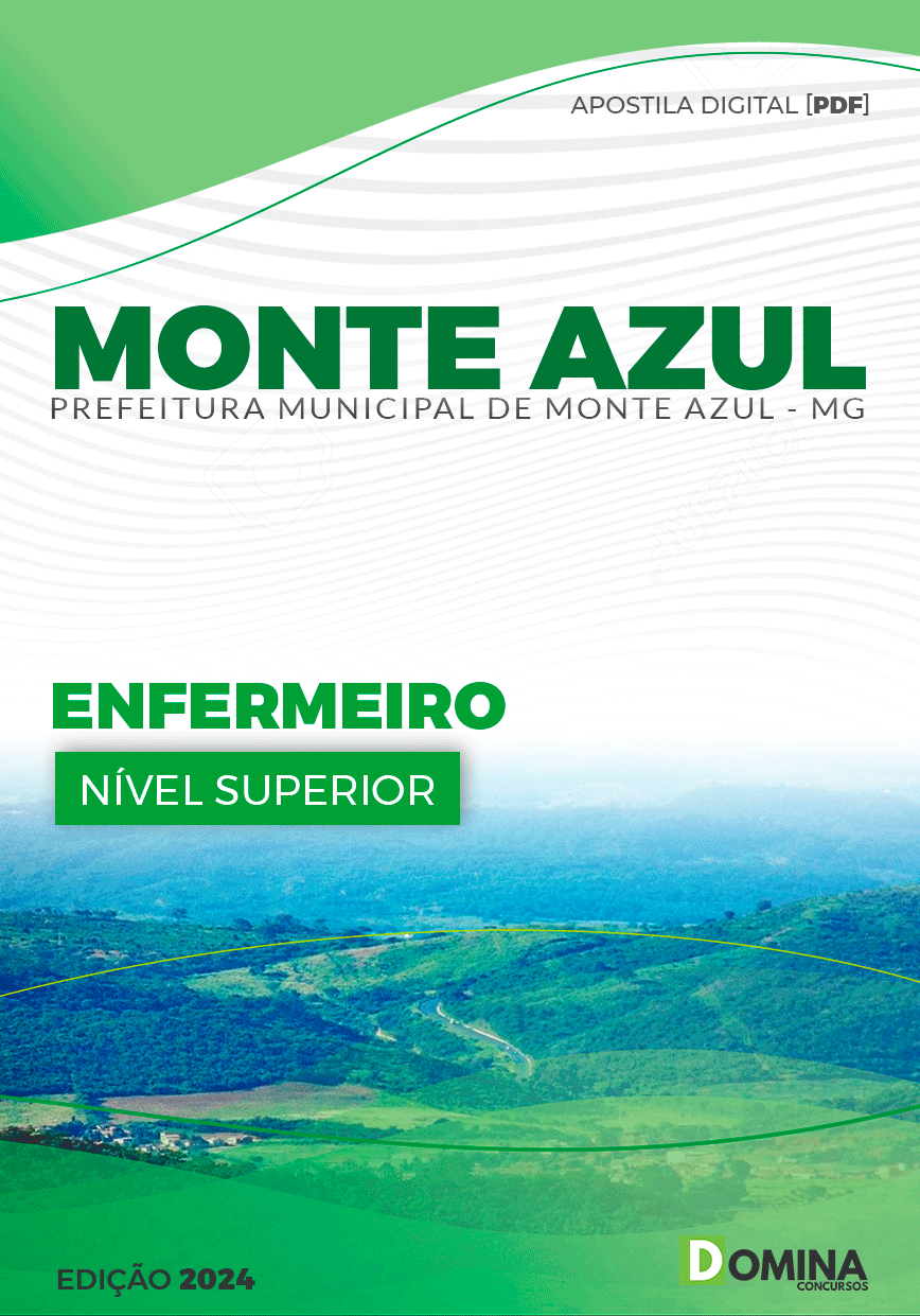 Apostila Pref Monte Azul MG 2024 Enfermeiro