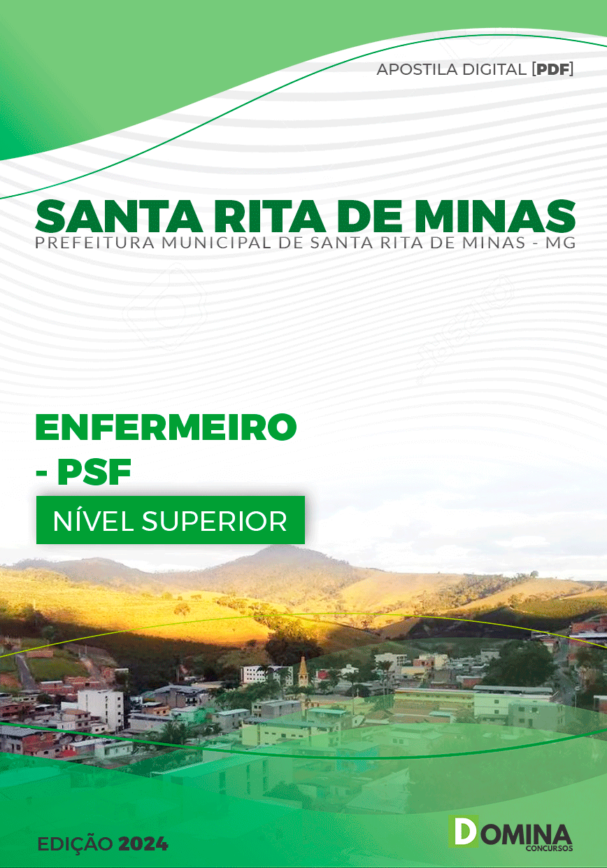 Apostila Pref Santa Rita Minas MG 2024 Enfermeiro PSF