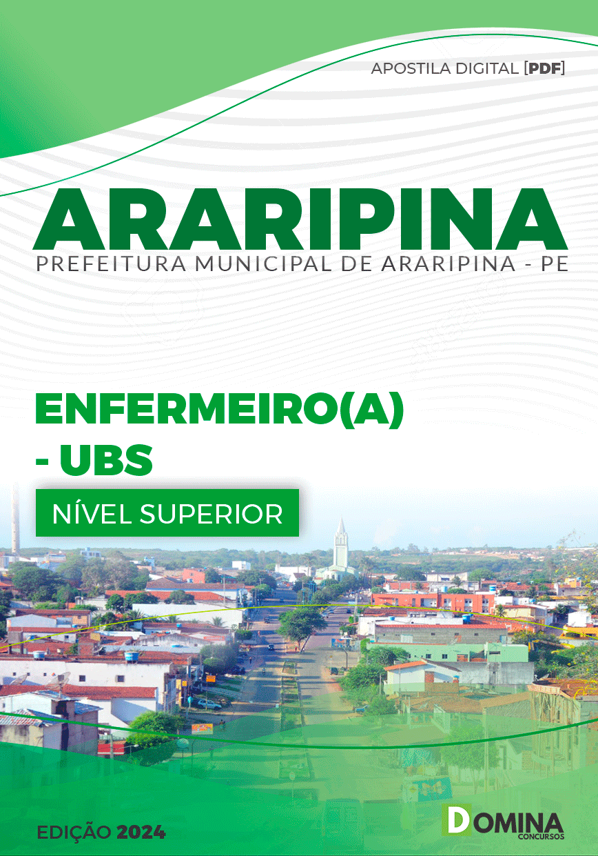 Apostila Pref Araripina PE 2024 Enfermeiro UBS