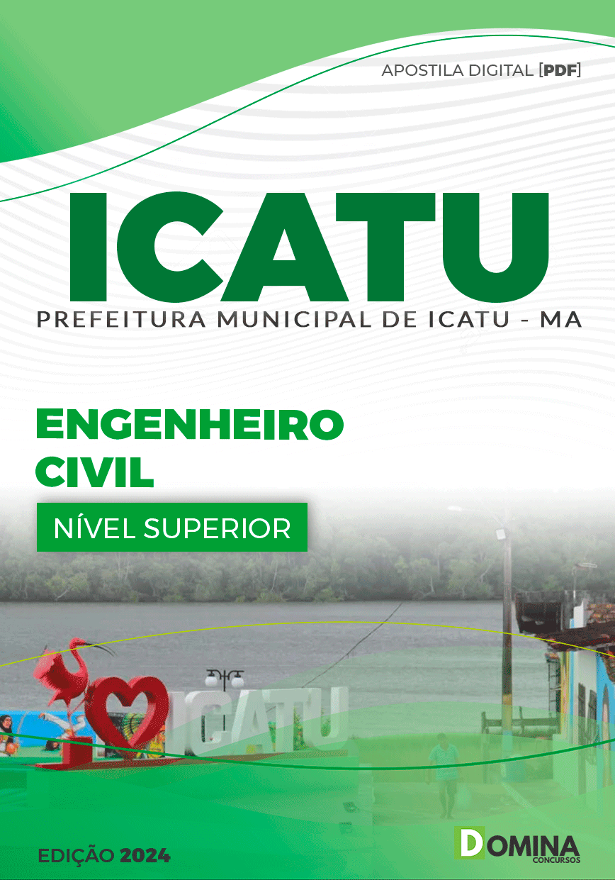 Apostila Concurso Pref Icatu MA 2024 Engenheiro Civil