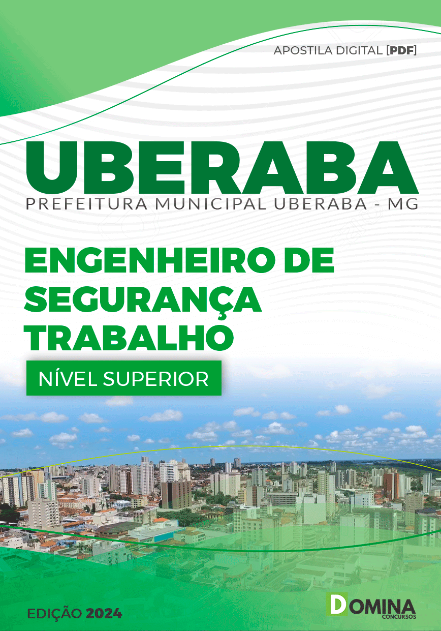 Pref Uberaba MG 2024 Engenheiro de Segurança do Trabalho