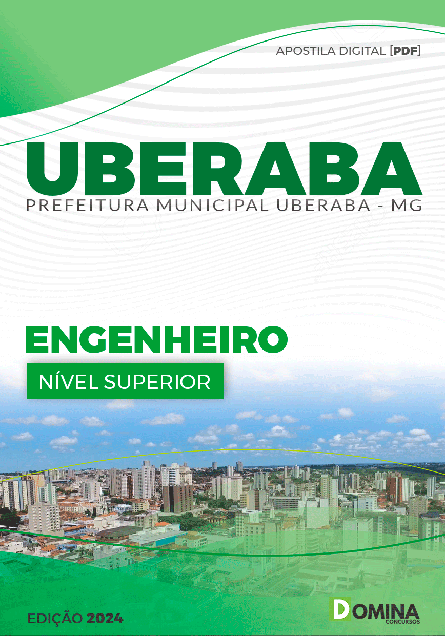 Apostila Pref Uberaba MG 2024 Engenheiro