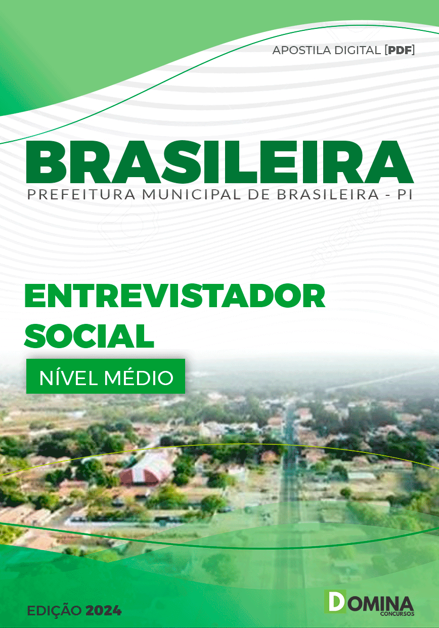 Apostila Pref Brasileira PI 2024 Entrevistador Social