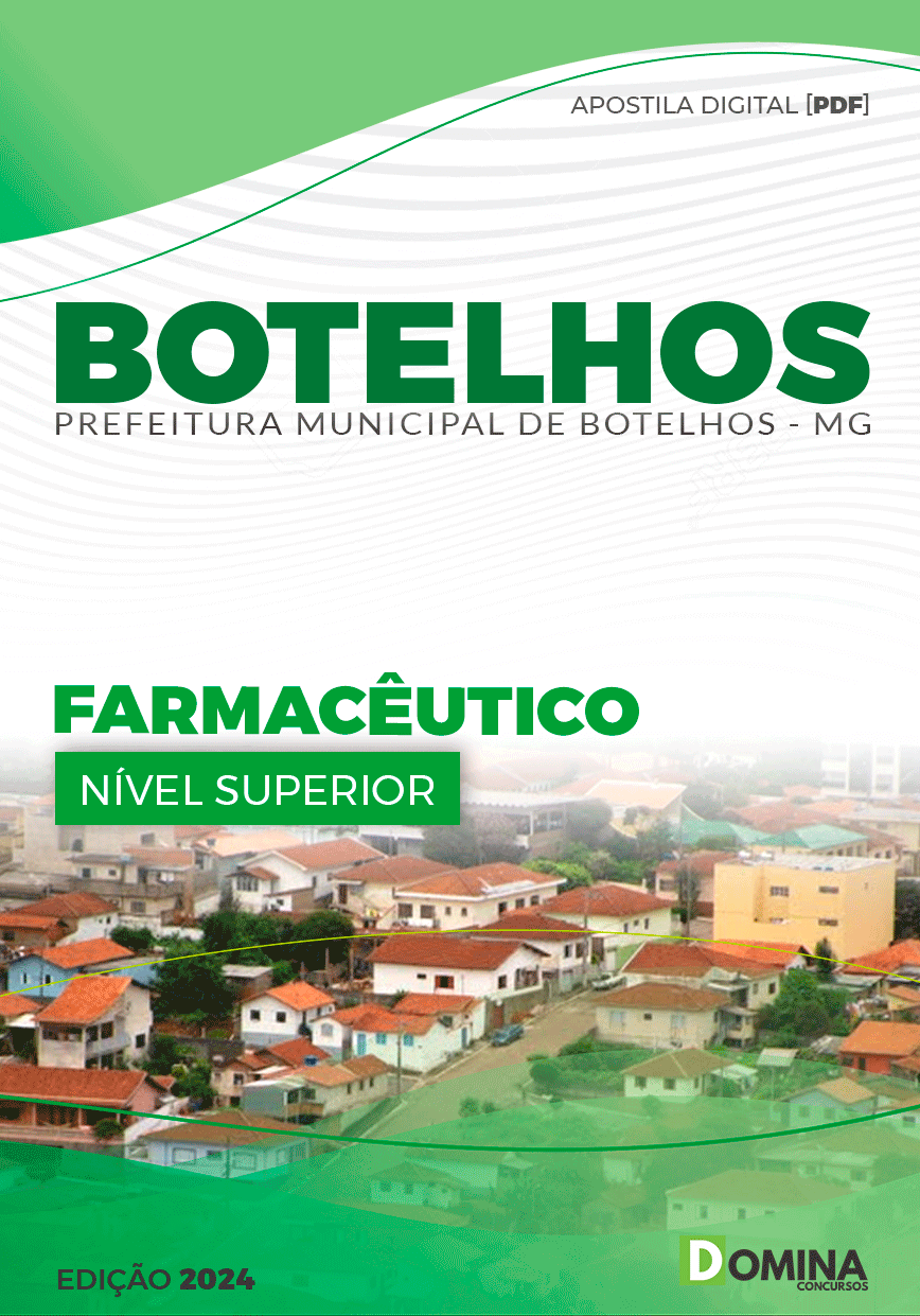 Apostila Pref Botelhos MG 2024 Farmacêutico