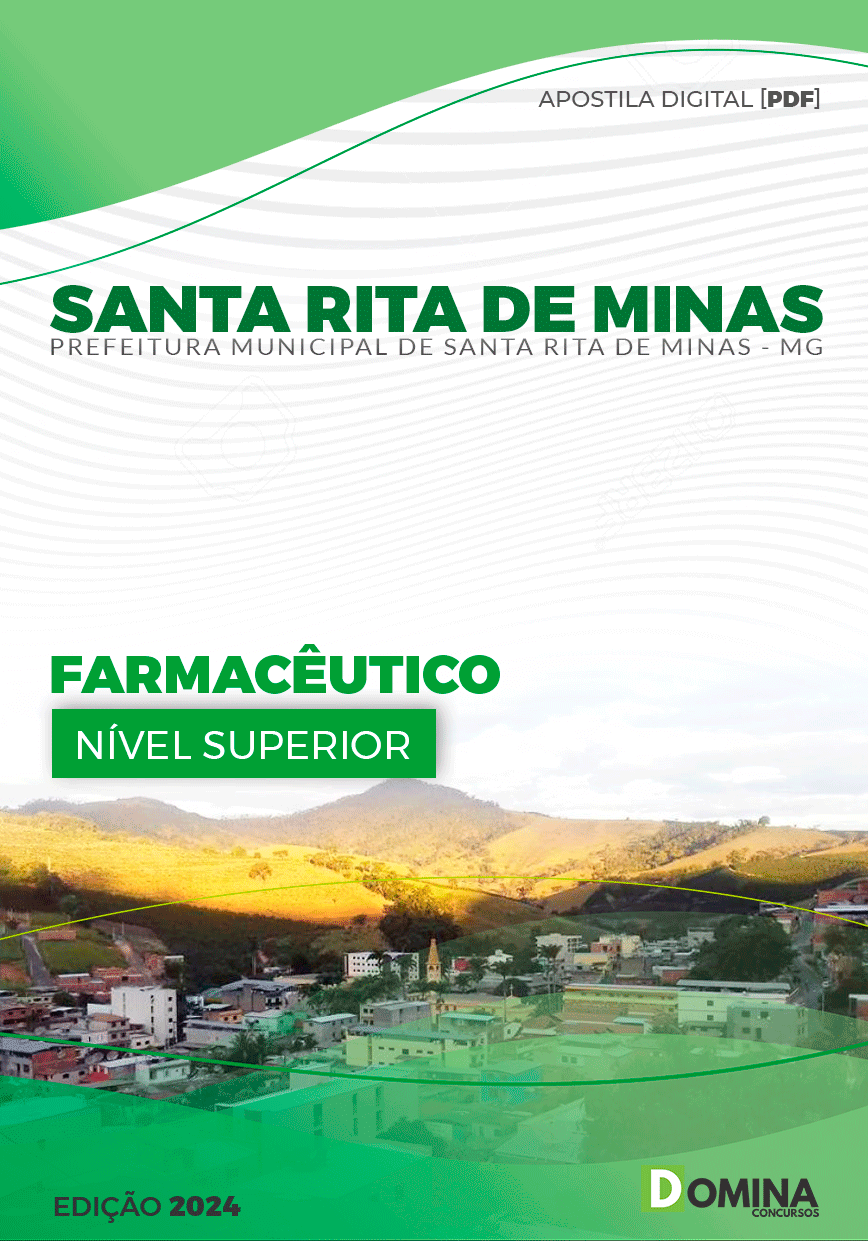Apostila Pref Santa Rita Minas MG 2024 Farmacêutico