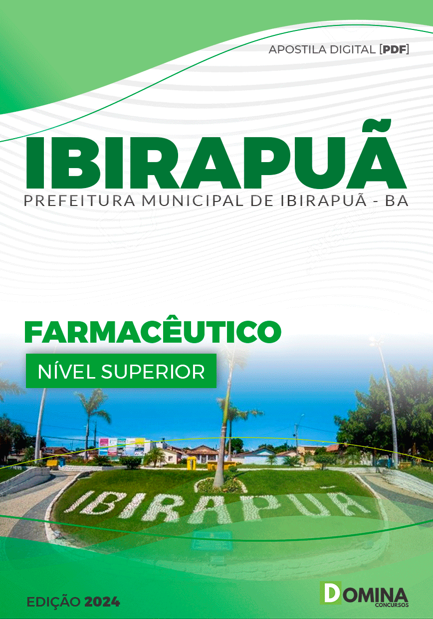 Apostila Pref Ibirapuã BA 2024 Farmacêutico