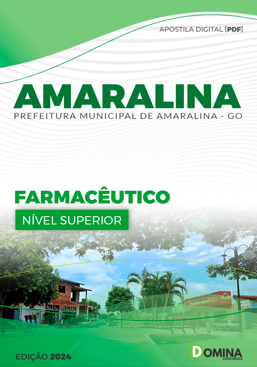 Apostila Pref Amaralina GO 2024 Farmacêutico