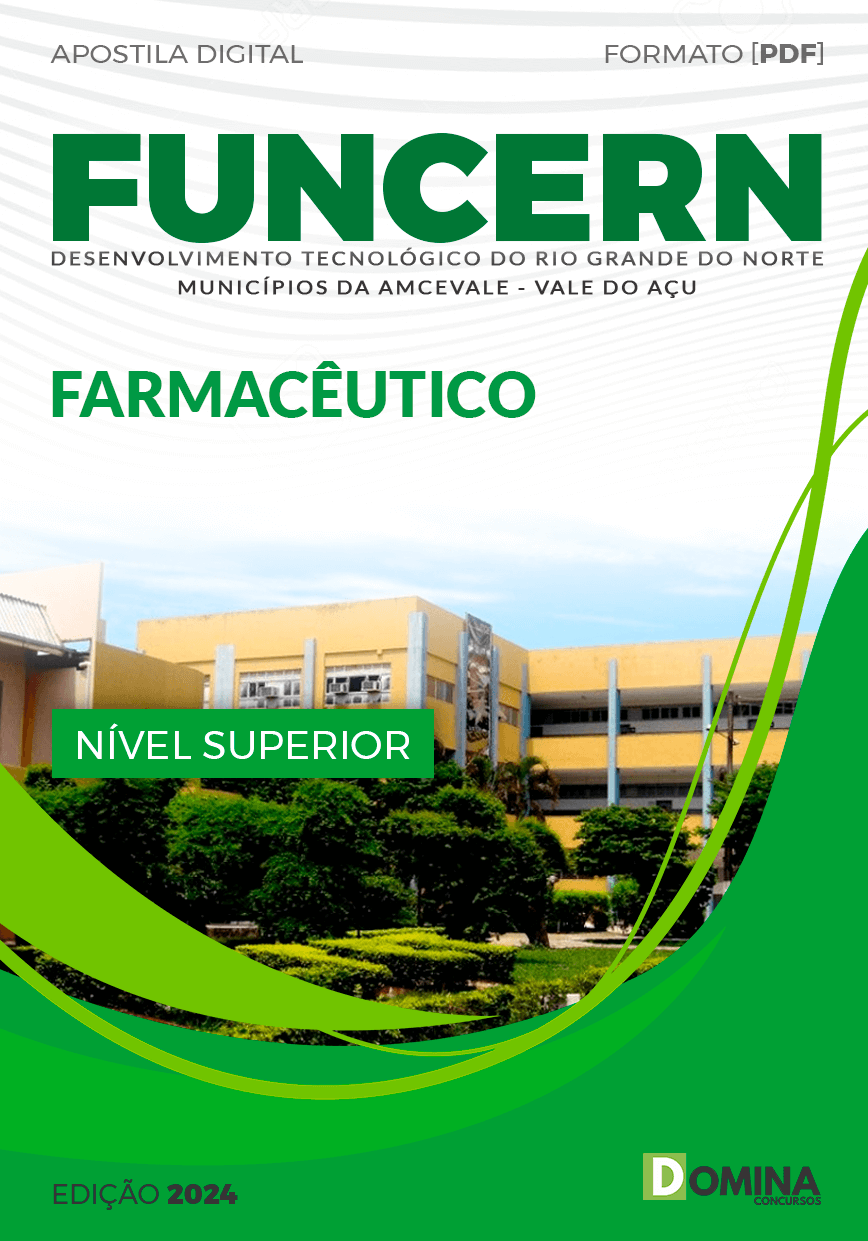 Apostila FUNCERN 2024 Farmacêutico