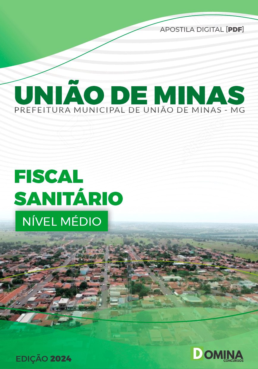 Apostila Perf União de Minas MG 2024 Fiscal Sanitário