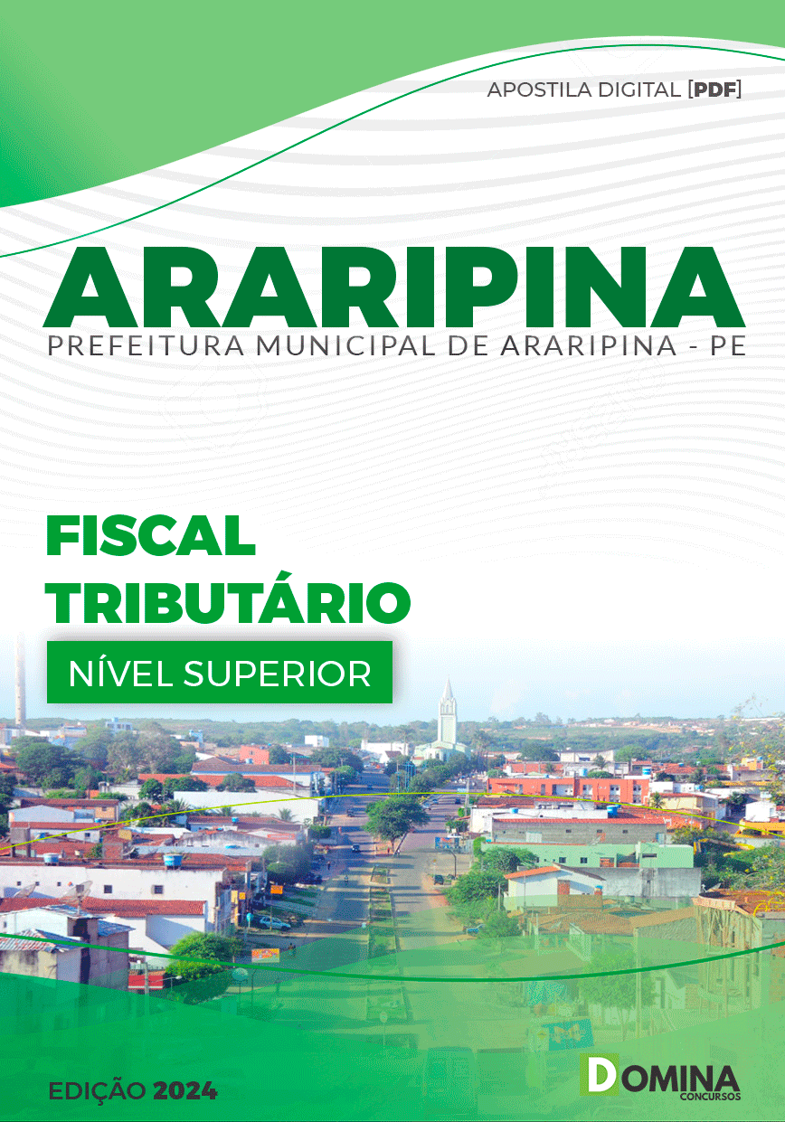 Apostila Pref Araripina PE 2024 Fiscal Tributário