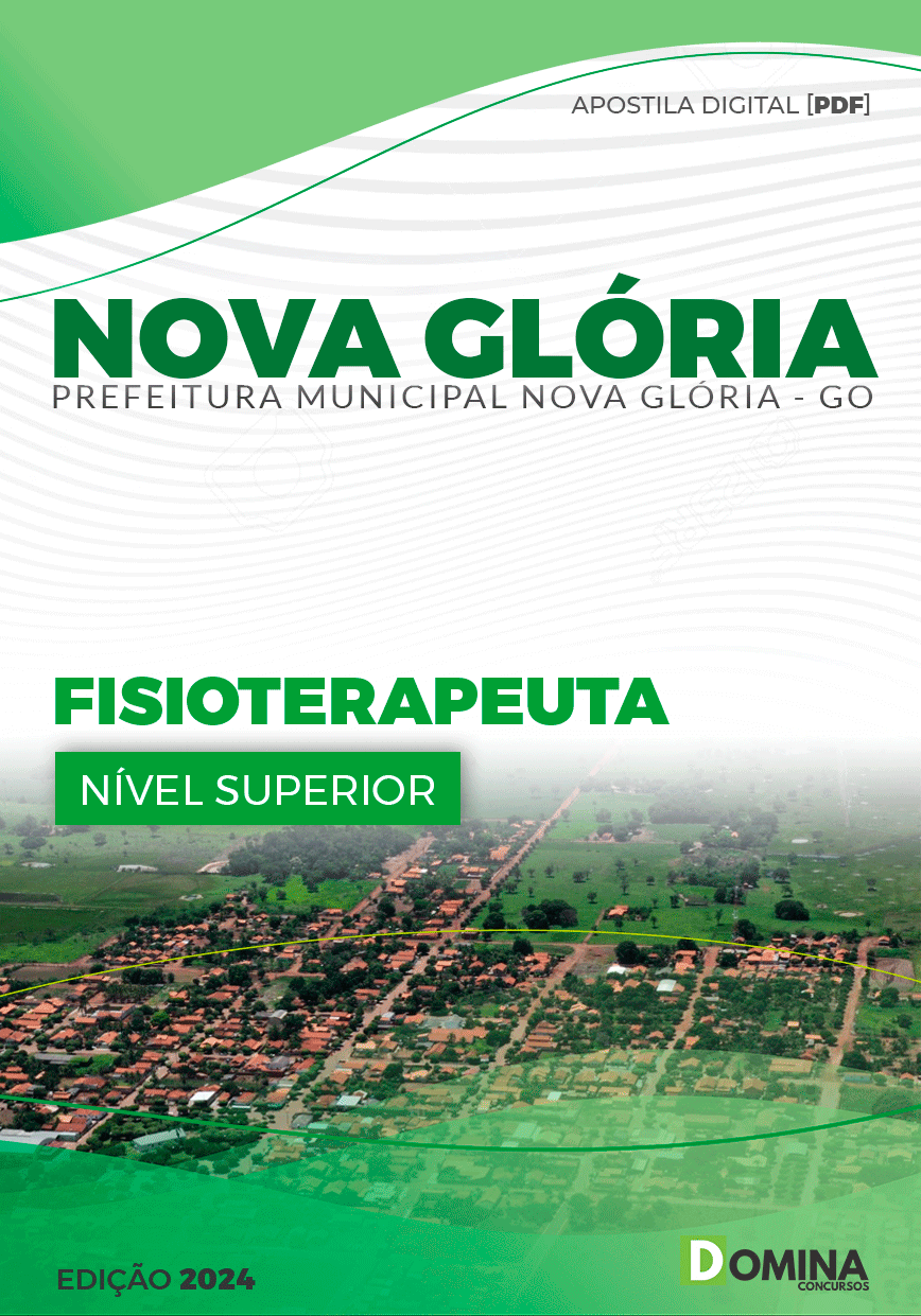 Apostila Pref Nova Glória GO 2024 Fisioterapeuta