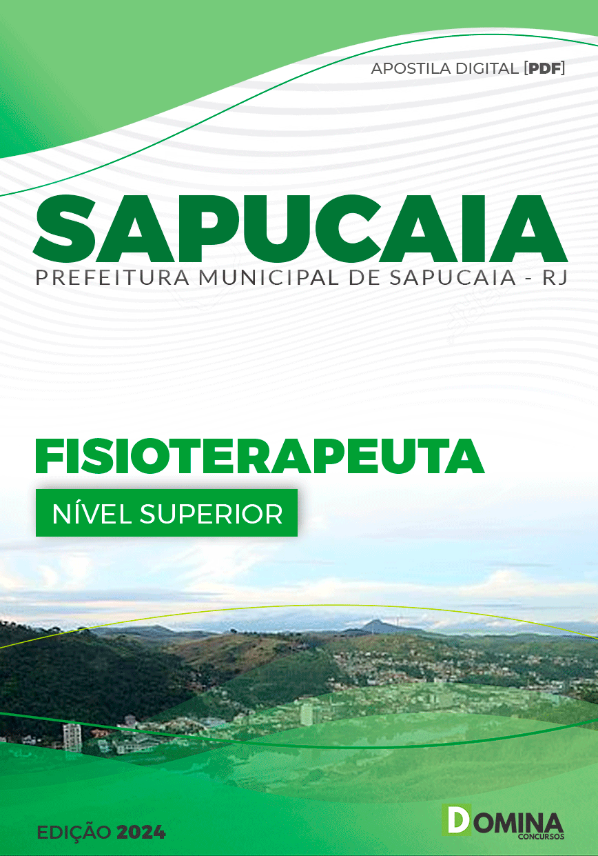 Apostila Pref Sapucaia RJ 2024 Fisioterapeuta