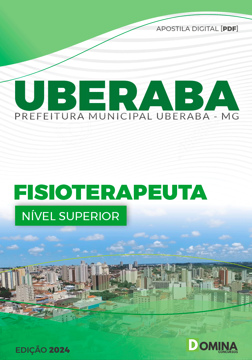 Apostila Pref Uberaba MG 2024 Fisioterapeuta