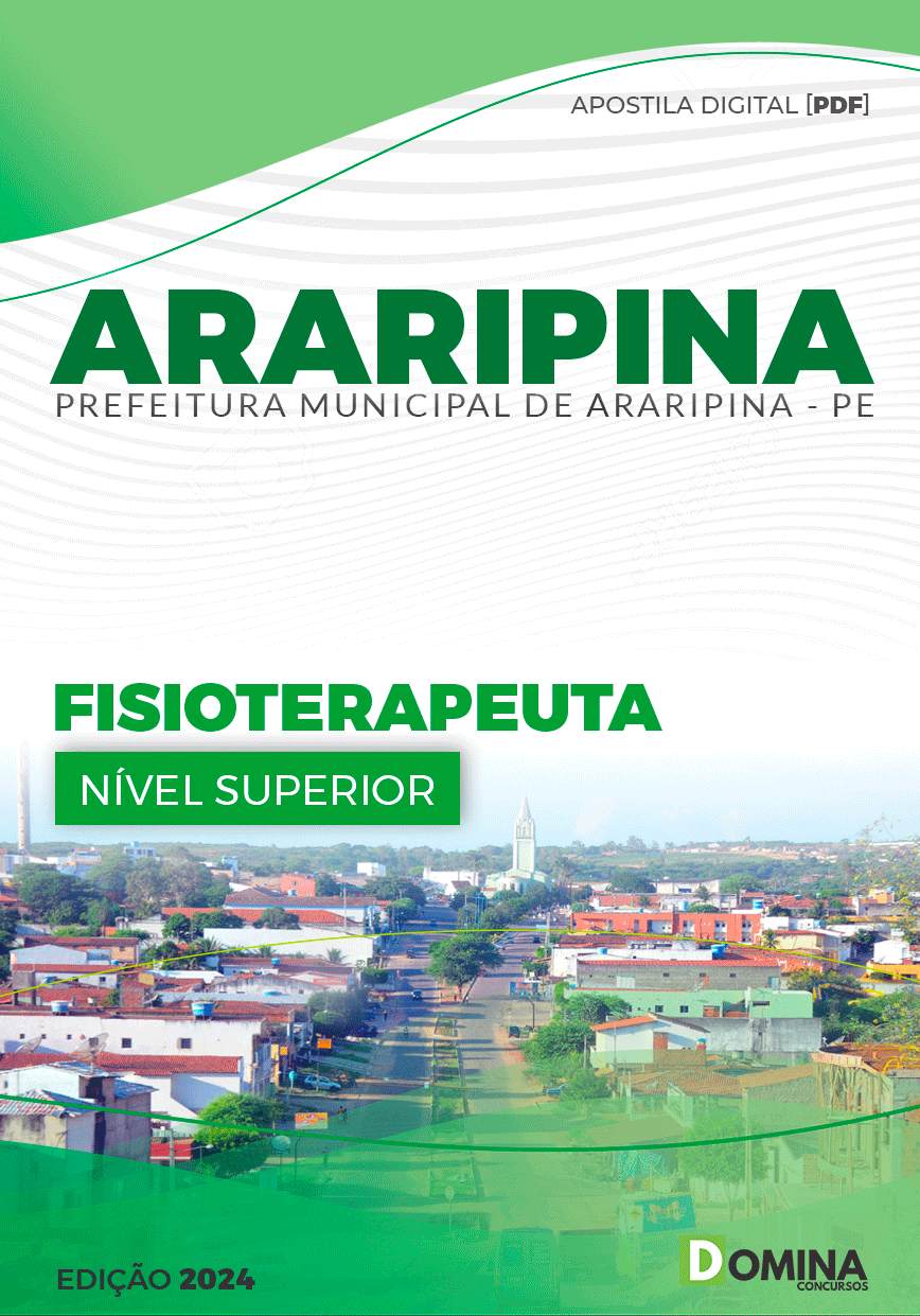 Apostila Pref Araripina PE 2024 Fisioterapeuta