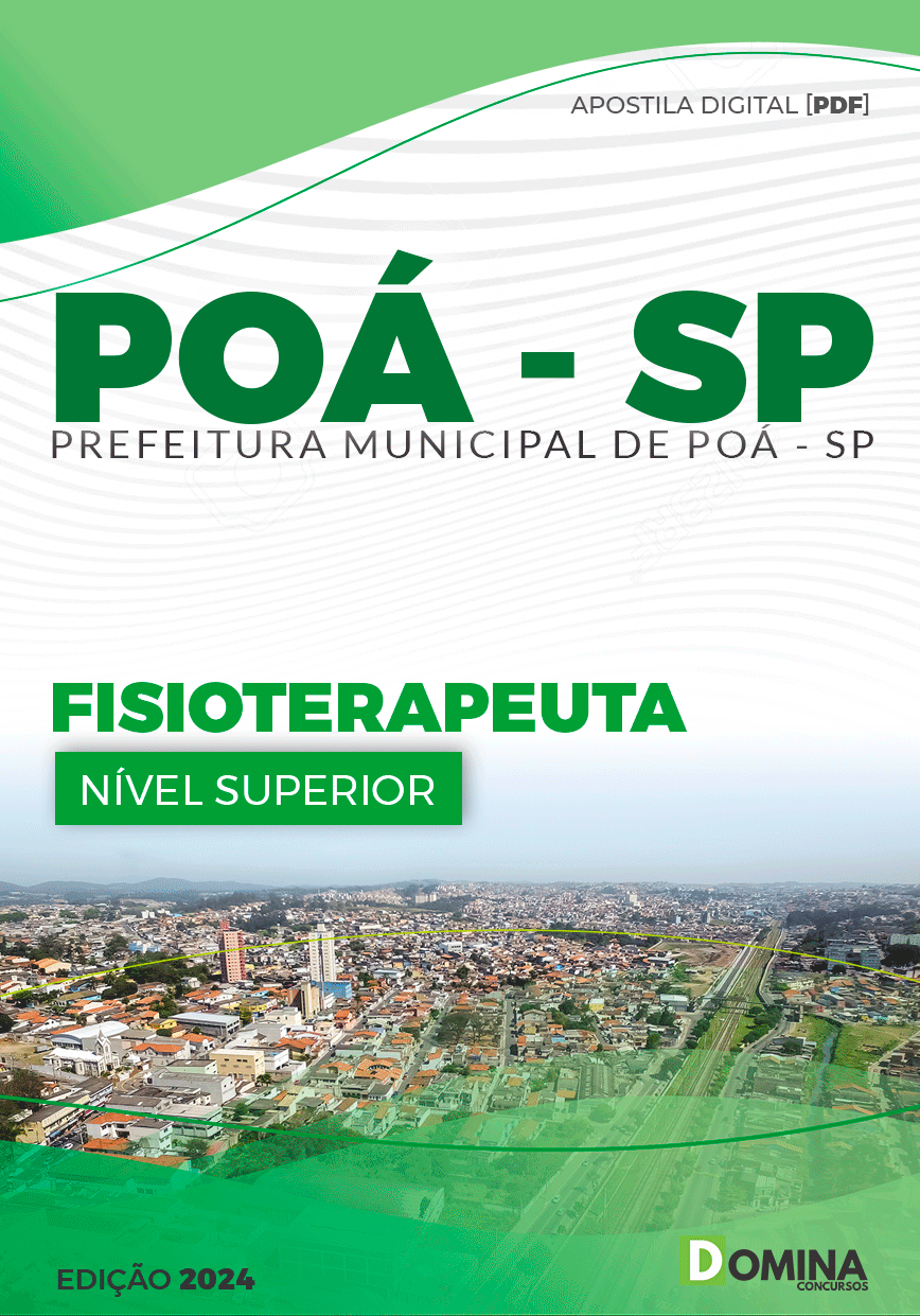 Apostila Pref Poá SP 2024 Fisioterapeuta