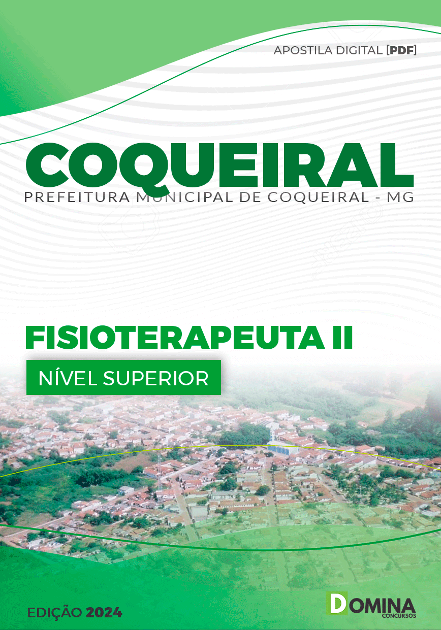 Apostila Pref Coqueiral MG 2024 Fisioterapeuta II