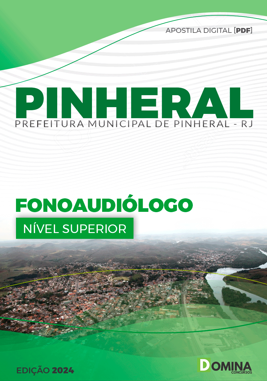 Apostila Pref Pinheiral RJ 2024 Fonoaudiólogo