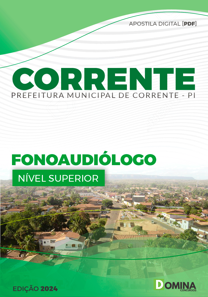Apostila Pref Corrente PI 2024 Fonoaudiólogo