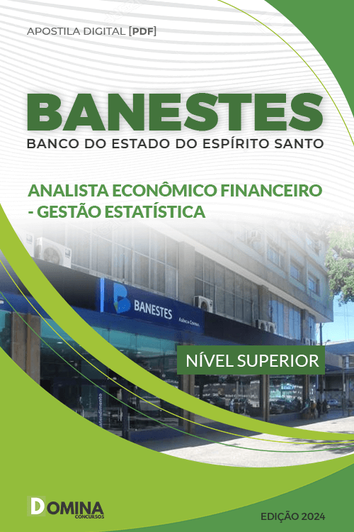 Apostila BANESTES 2024 Analista Financeiro Gestão Estatística