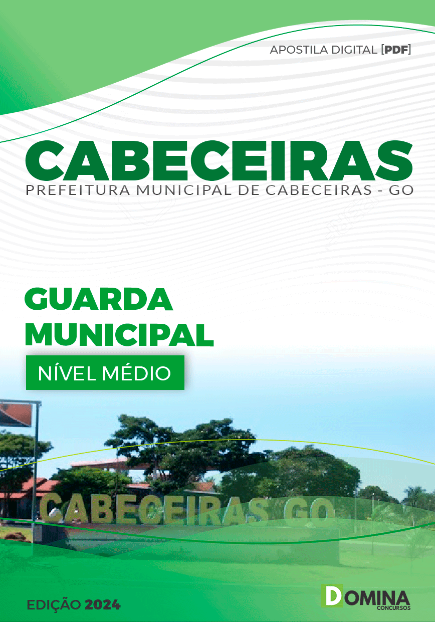 Apostila Pref Cabeceiras GO 2024 Guarda Municipal
