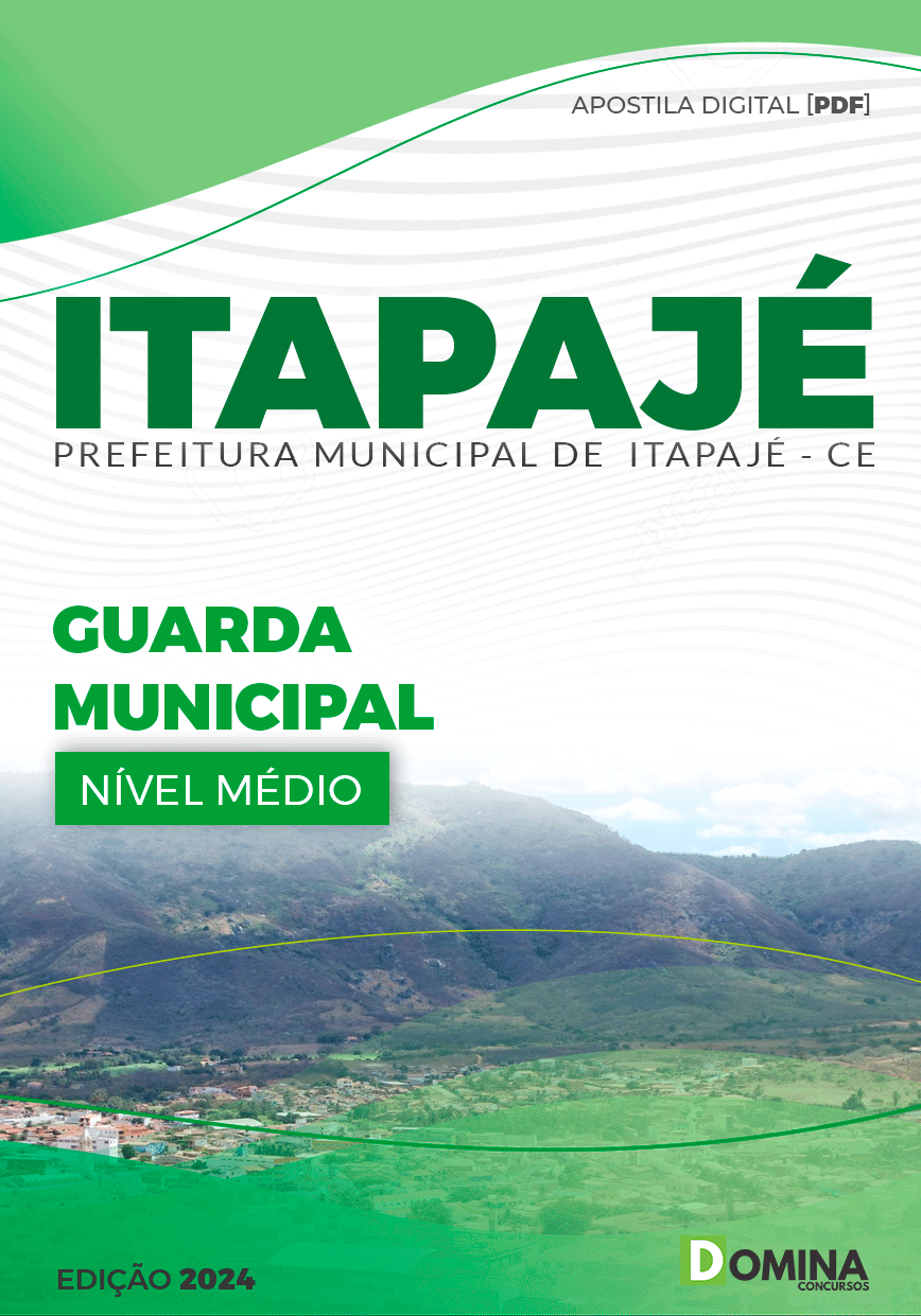 Apostila Pref Itapajé CE 2024 Guarda Municipal