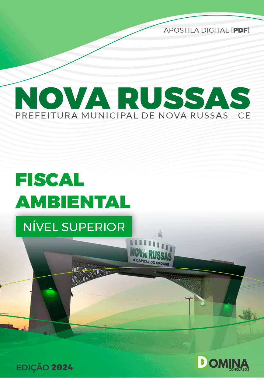 Apostila Pref Nova Russas CE 2024 Fiscal Ambiental