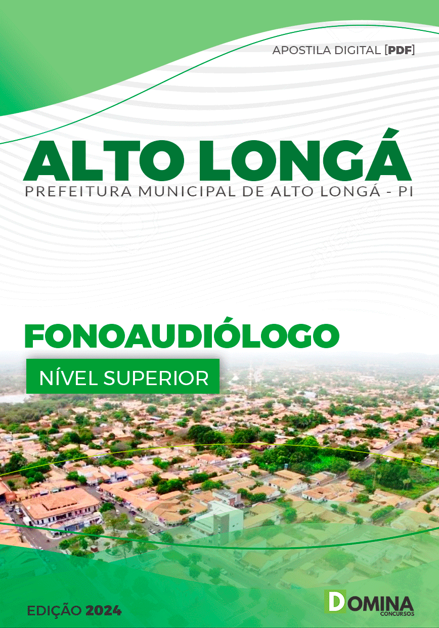 Apostila Pref Alto Longá PI 2024 Fonoaudiólogo