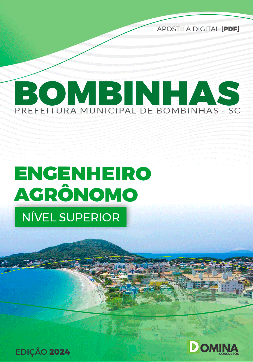 Apostila Pref Bombinhas SC 2024 Engenheiro Agrônomo
