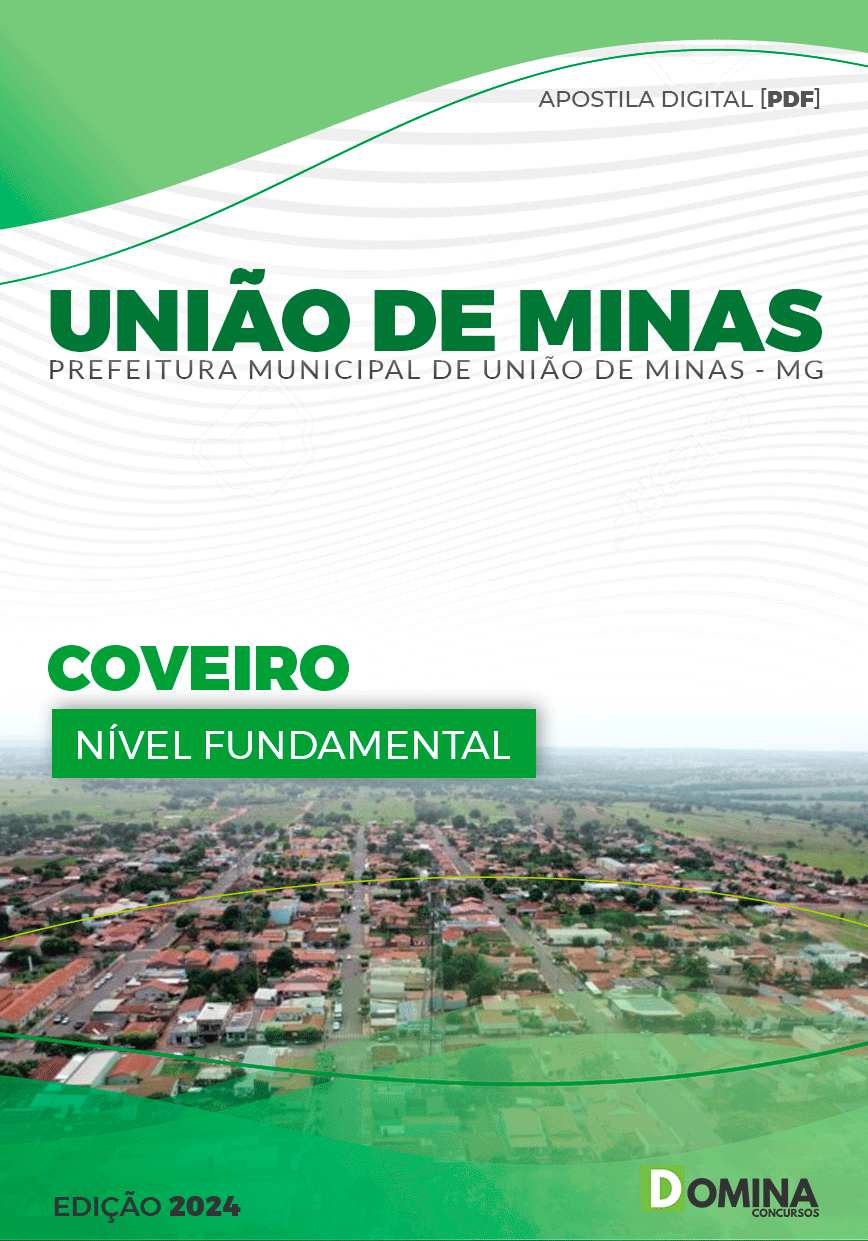 Apostila Pref União de Minas MG 2024 Coveiro
