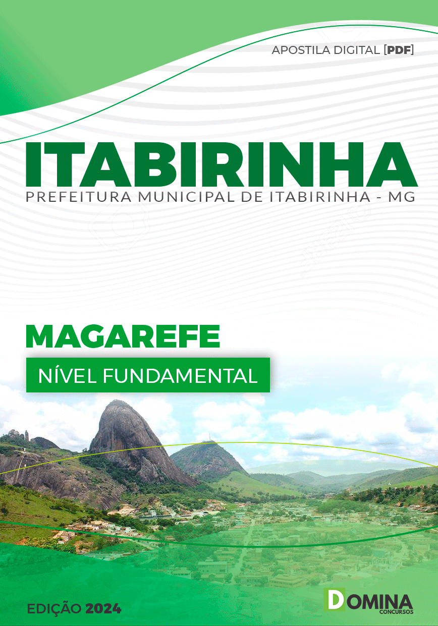 Apostila Pref Itabirinha MG 2024 Magarefe