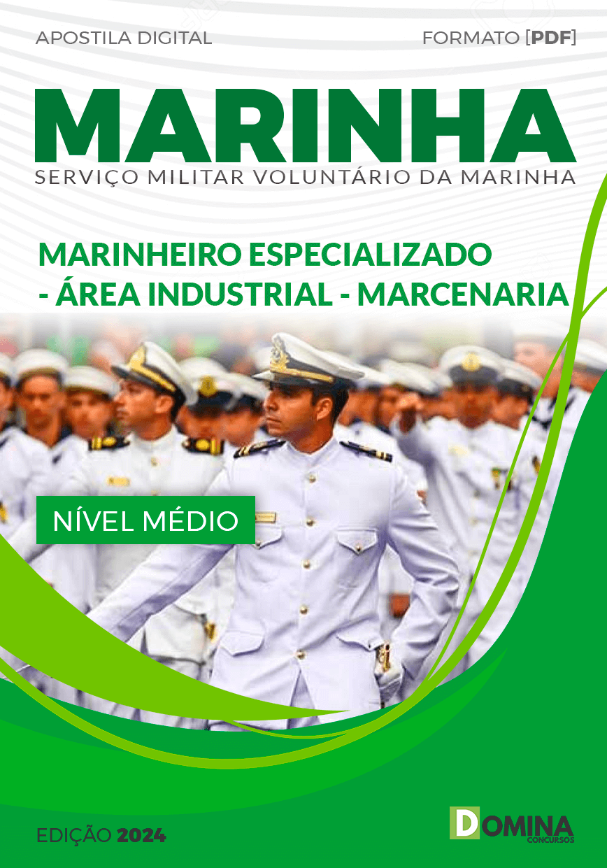 Apostila Concurso MARINHA 2024 Marcenaria