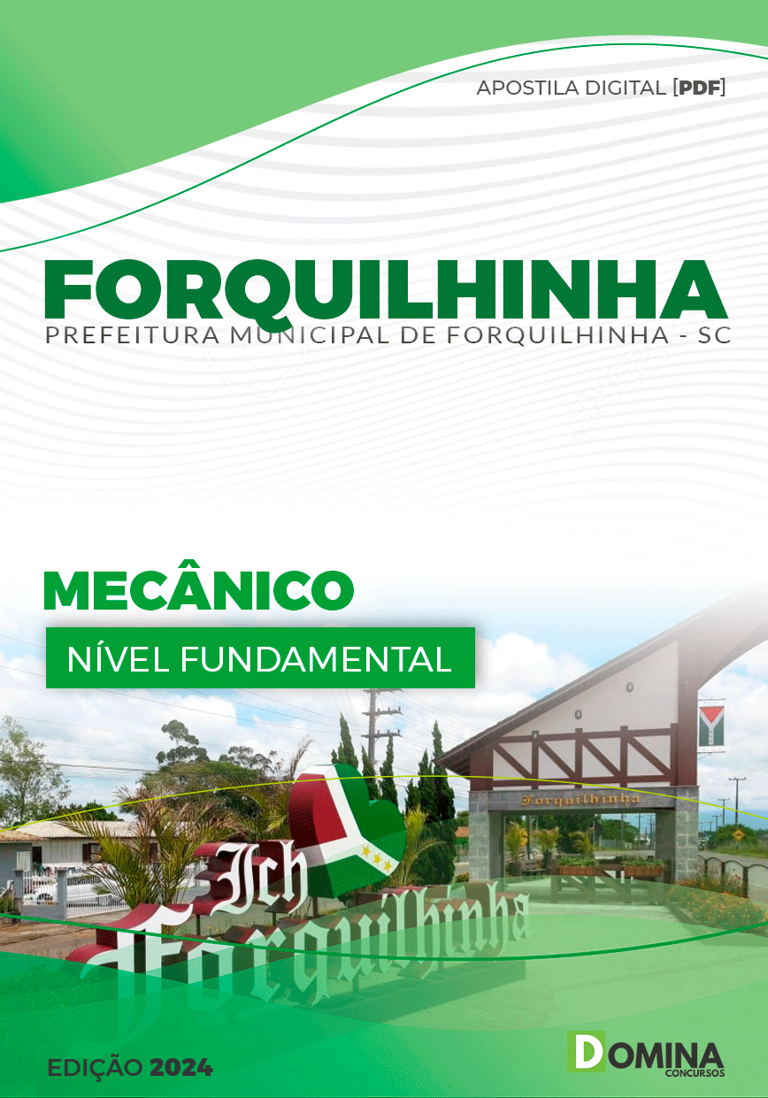 Apostila Pref Forquilhinha SC 2024 Mecânico