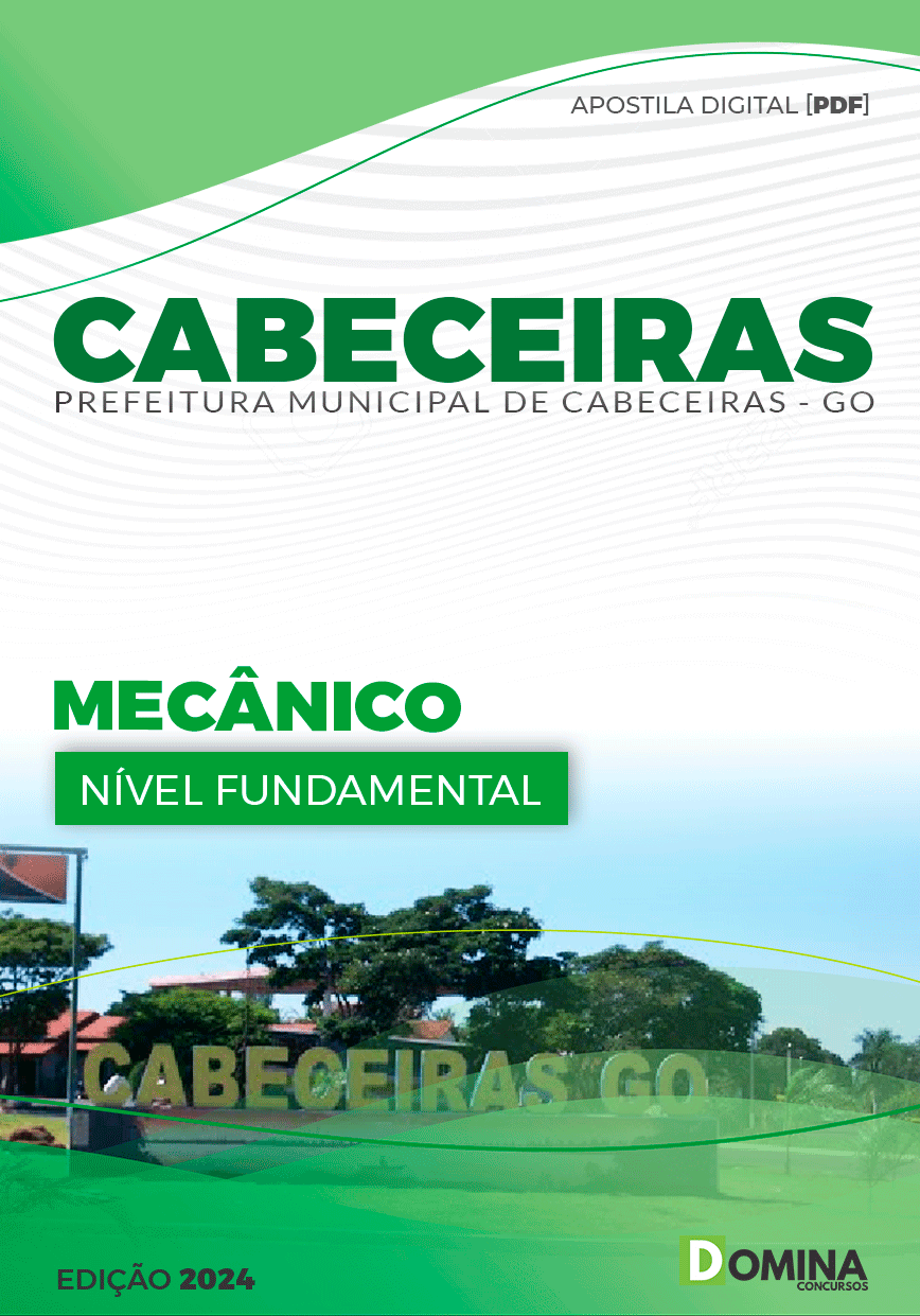 Apostila Pref Cabeceiras GO 2024 Mecânico