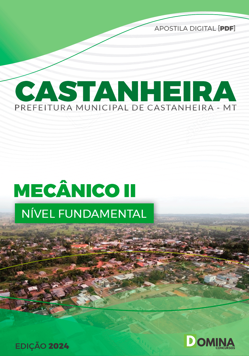 Apostila Pref Castanheira MT 2024 Mecânico II