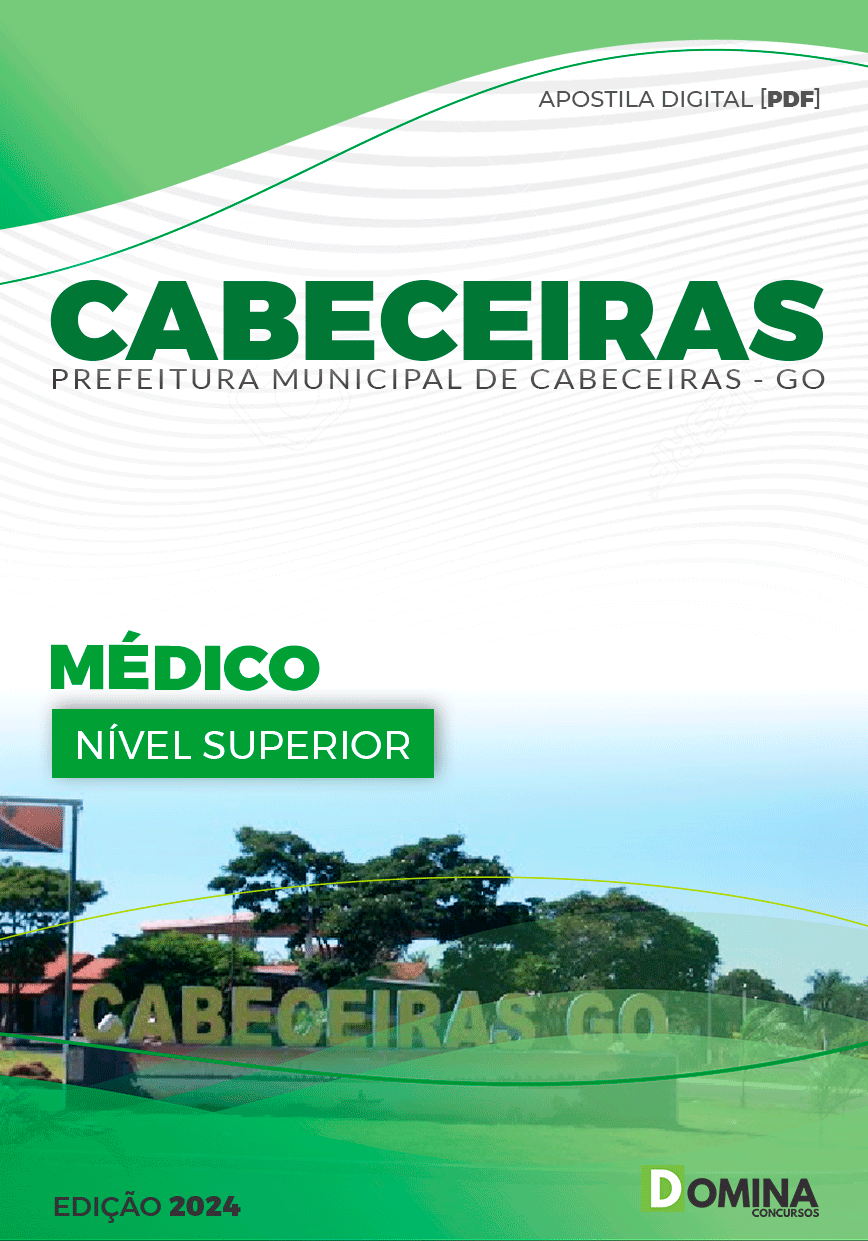 Apostila Pref Cabeceiras GO 2024 Médico
