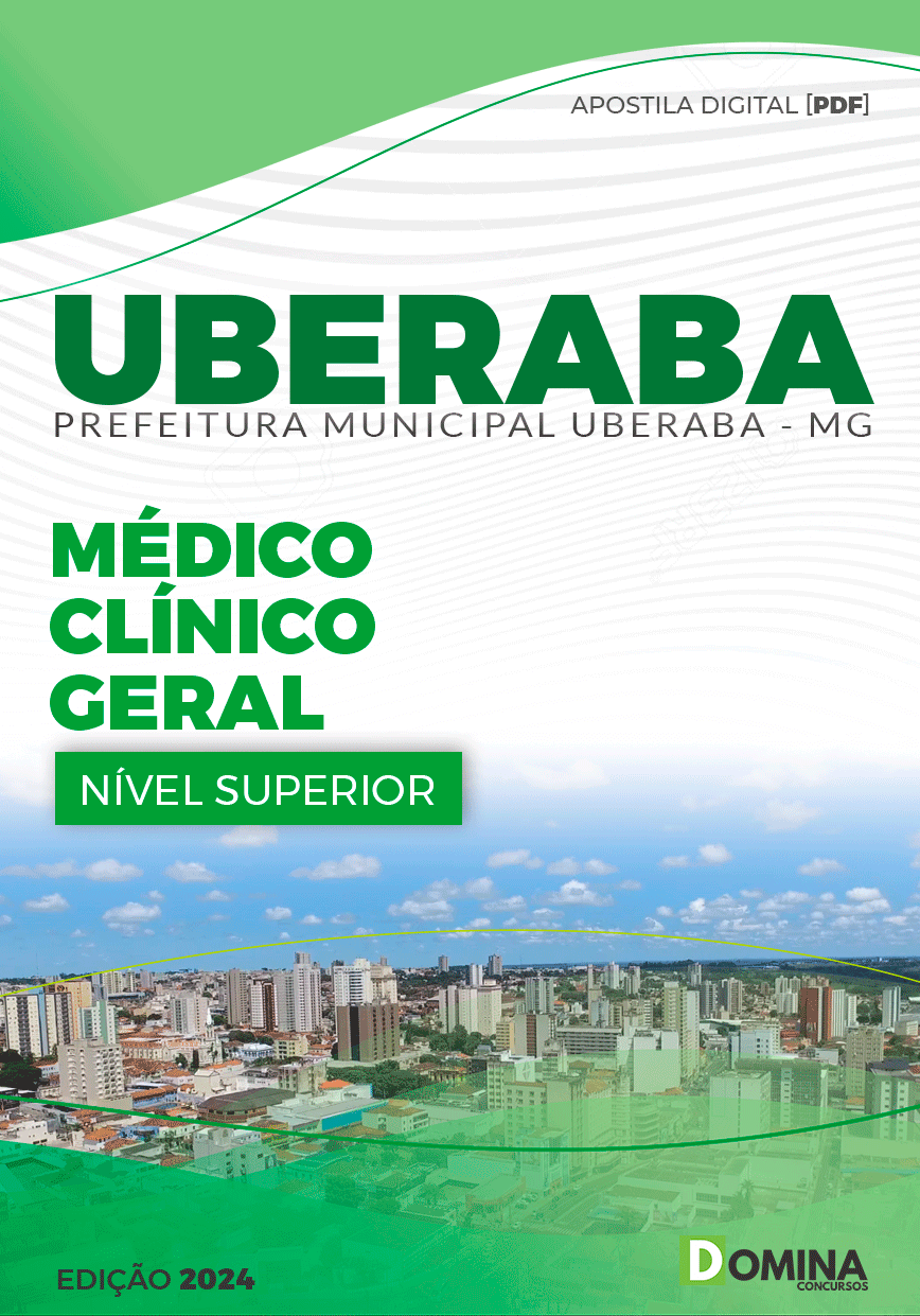 Apostila Pref Uberaba MG 2024 Médico Clínico Geral