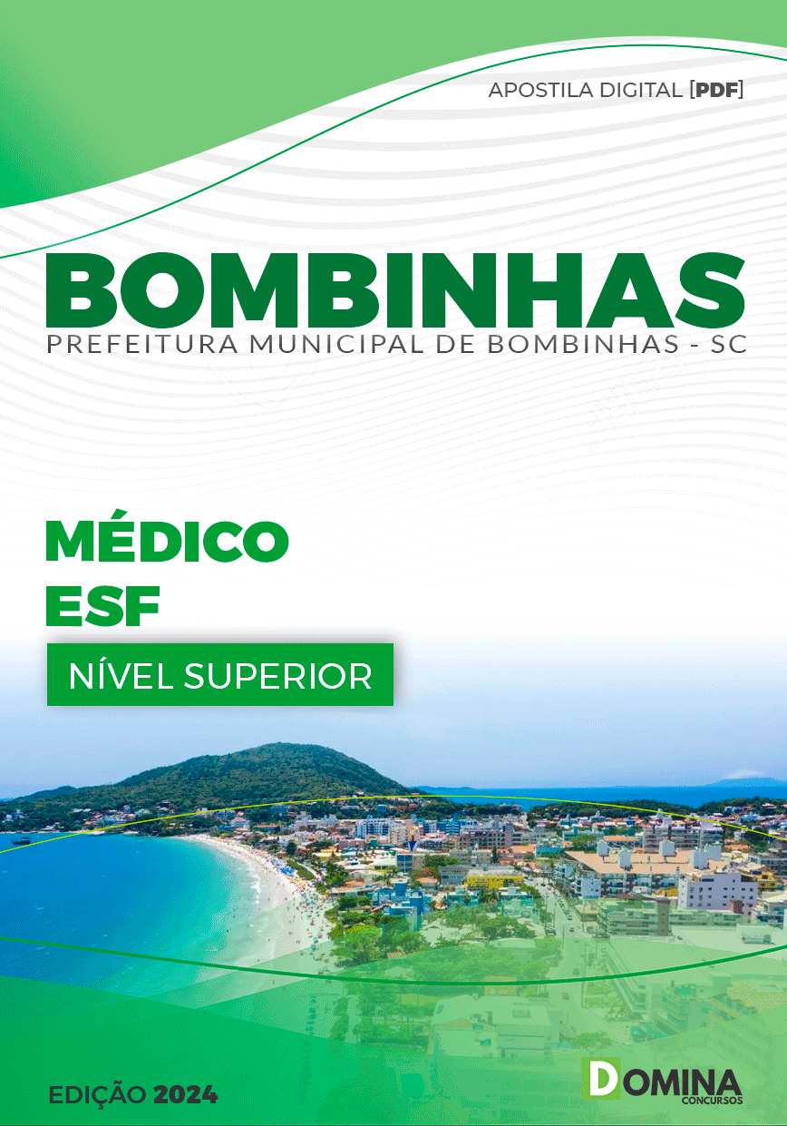 Apostila Pref Bombinhas SC 2024 Médico ESF