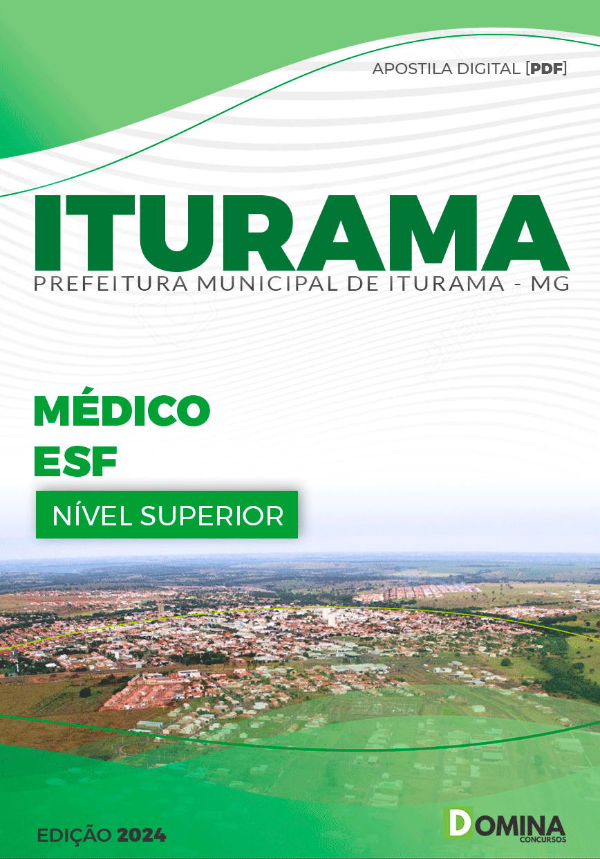 Apostila Pref Iturama MG 2024 Médico ESF