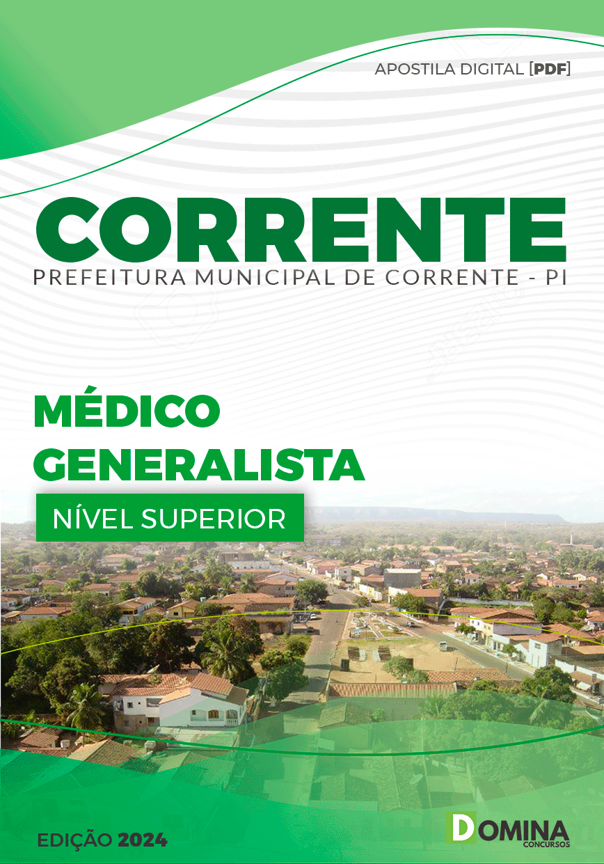 Apostila Pref Corrente PI 2024 Médico Generalista