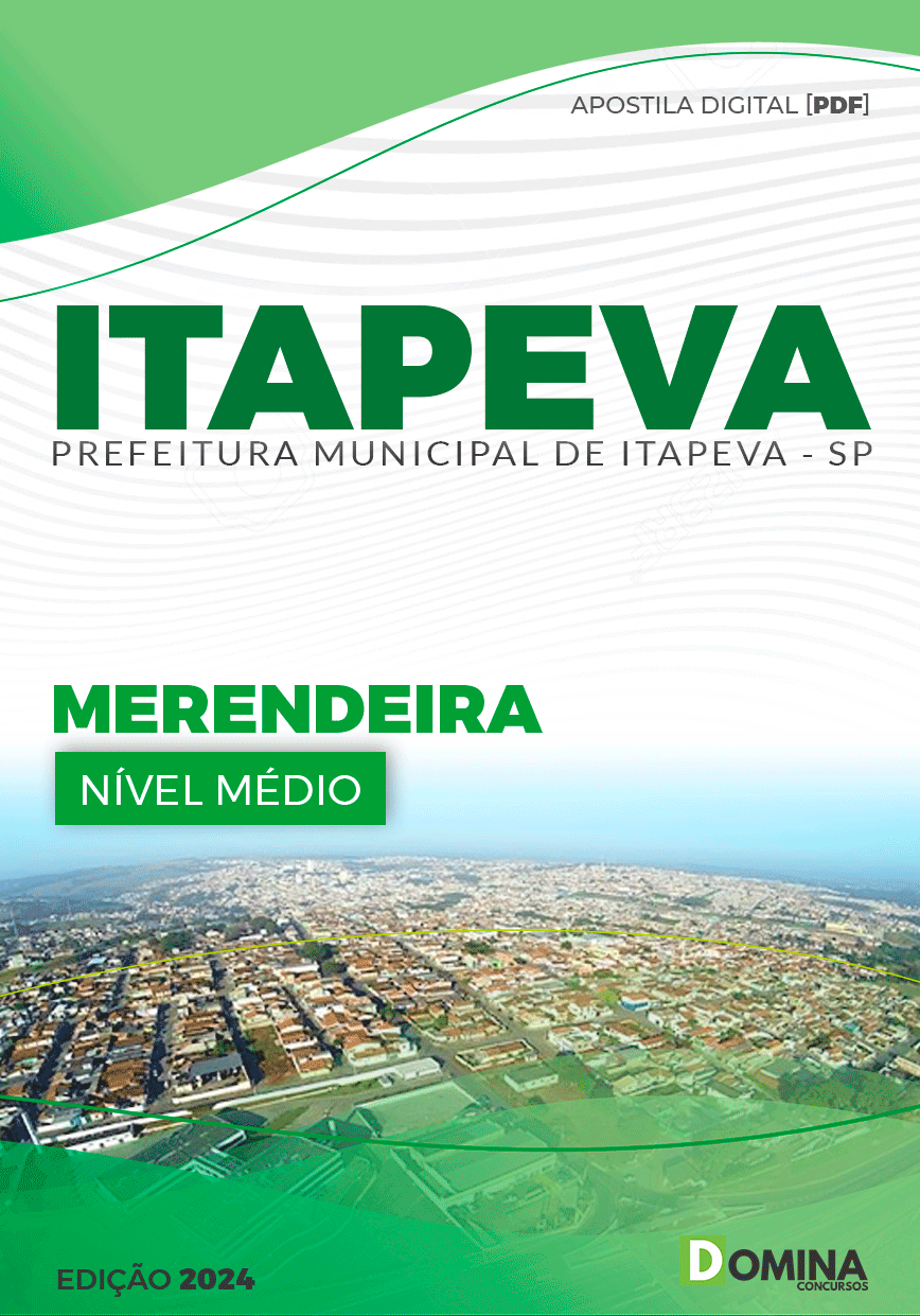 Apostila Pref Itapeva SP 2024 Merendeira